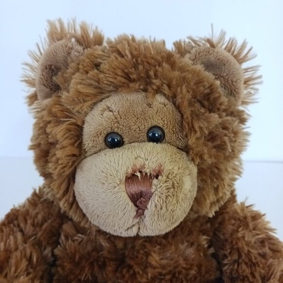 Build A Bear Shaggy Teddy Bear Brown 16" Stuff Animal Plush Vintage Retired - Picture 2 of 7